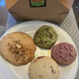 Strawberry Mochi Cookie