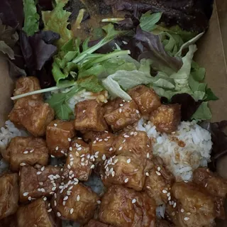 Teriyaki Tofu Rice Bowl