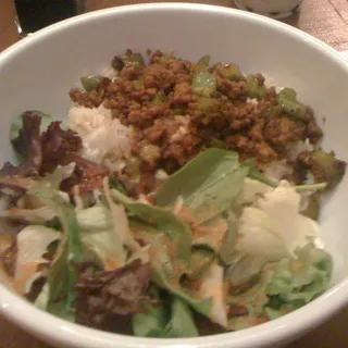 Tasty Minced Beef Rice Bowl
