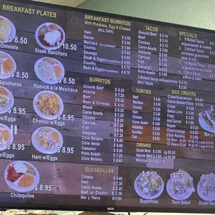 Menu 2023