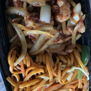 Mongolian Beef with Lo Mein