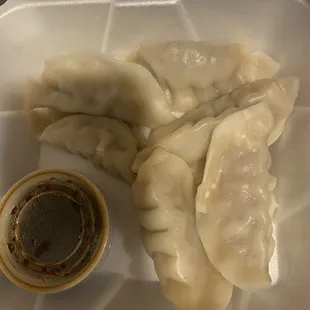 Steamed dumplings