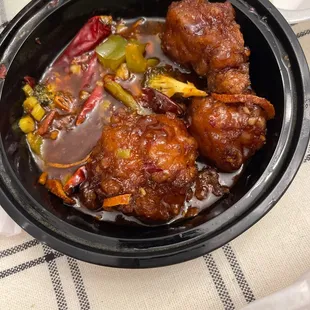 Orange chicken