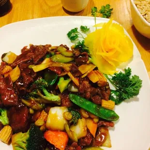 Vegetable beef