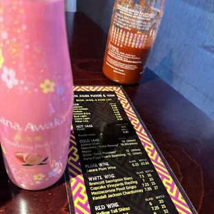 Hana Fuga Peach sparkling