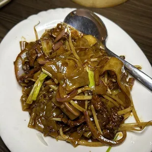 Beef Chow Fun Noodles