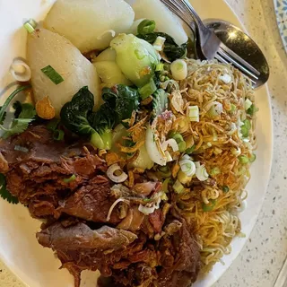 Beef Brisket Dry Toss Noodle