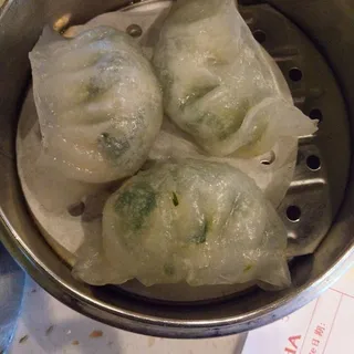 DS17 Spinach Shrimp Dumpling
