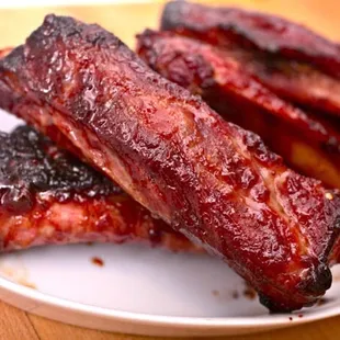 ribs, food, bbq ribs