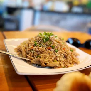 Pork fried rice