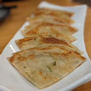 Green onion pancakes