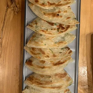 Green onion pancakes