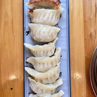 Chicken pan fried dumplings