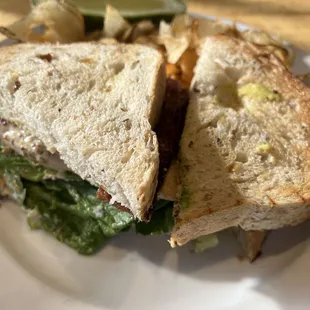 Grilled Chicken Club Sandwich