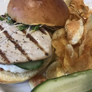 Ahi Tuna Burger