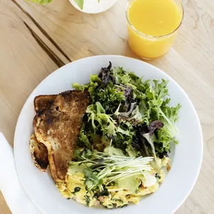 California scramble is available to order between 8 - 11 AM at yum! St. Paul