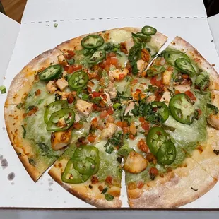 Holy mole pizza