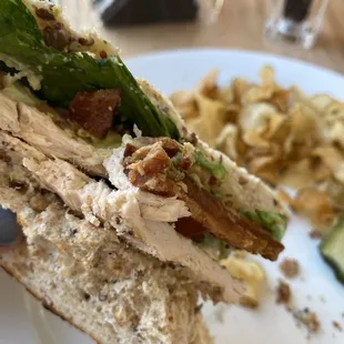Grilled chicken club