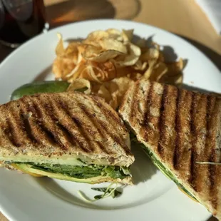 Yum! veggie sandwich