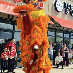 Lion Dance from our Grand Opening