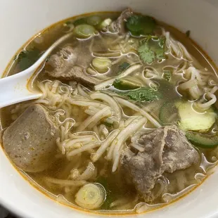 Thai Beef Pho.