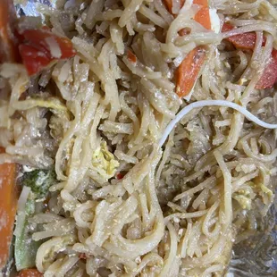 This is the worst pad thai I've ever experienced .. so gross