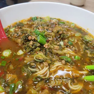 Their idea of pork belly with mustard (minced rather than fat slices)