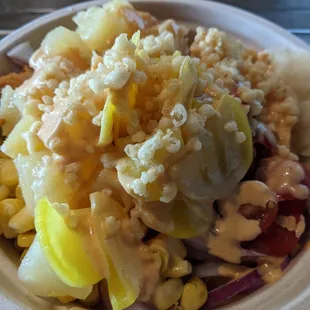 Bowl, 3 different fish scoops