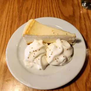 New York cheesecake