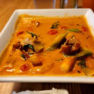 Duck curry
