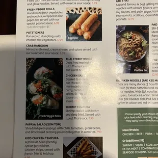 Expensive fresh veggie rolls, but tasted good with the peanut sauce