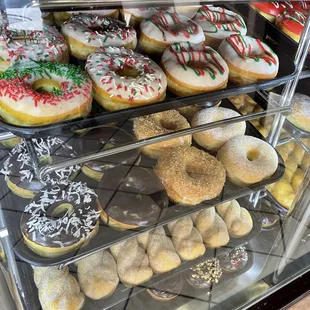 a variety of doughnuts