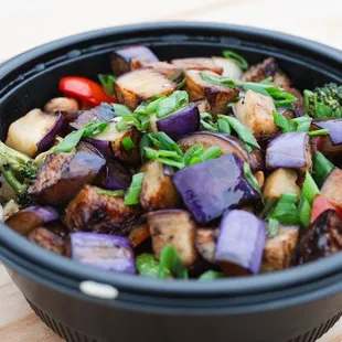 Eggplant bowl