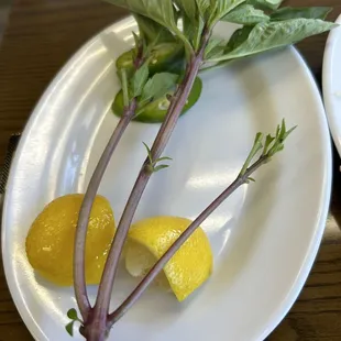 Taking this basil stem, home to propagate
