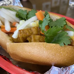 Lemongrass Tofu Bahn Mi...