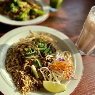 N1. Pad Thai with beef