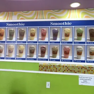 More smoothies