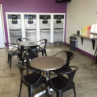 the interior of a restaurant