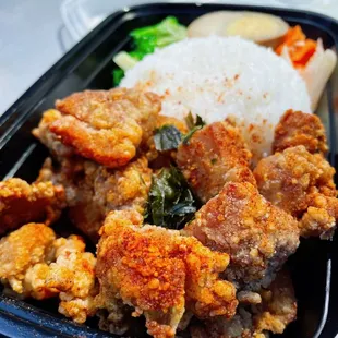 Taiwanese Fried Chicken Bento