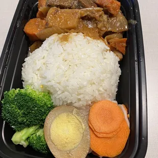 Braised Beef Bento