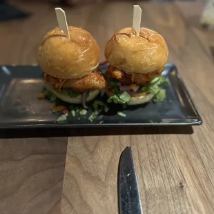 Chicken sliders