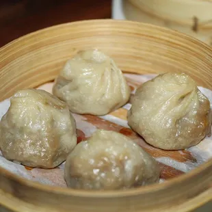 For small plates we (of course) each had our own order the French Onion Soup Dumplings made with gruyere cheese.