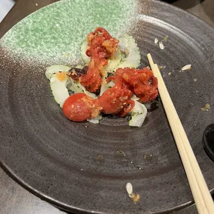 My husbands favorite appetizer....octopus