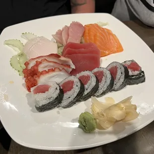 Sashimi platter