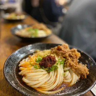 Spicy Cold Niku Udon