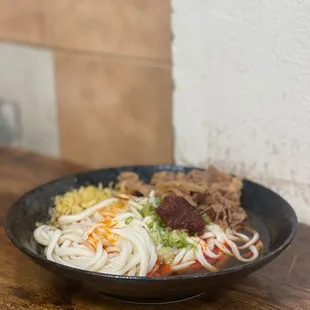 Spicy Cold Niku Udon