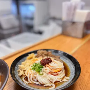 Cold Niku Udon