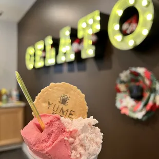 Small orange cranberry and Creamy Strawberry