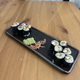 sashimi, sushi, sushi and sashimi, food