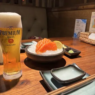 Salmon Sashimi - 4pcs (November special)